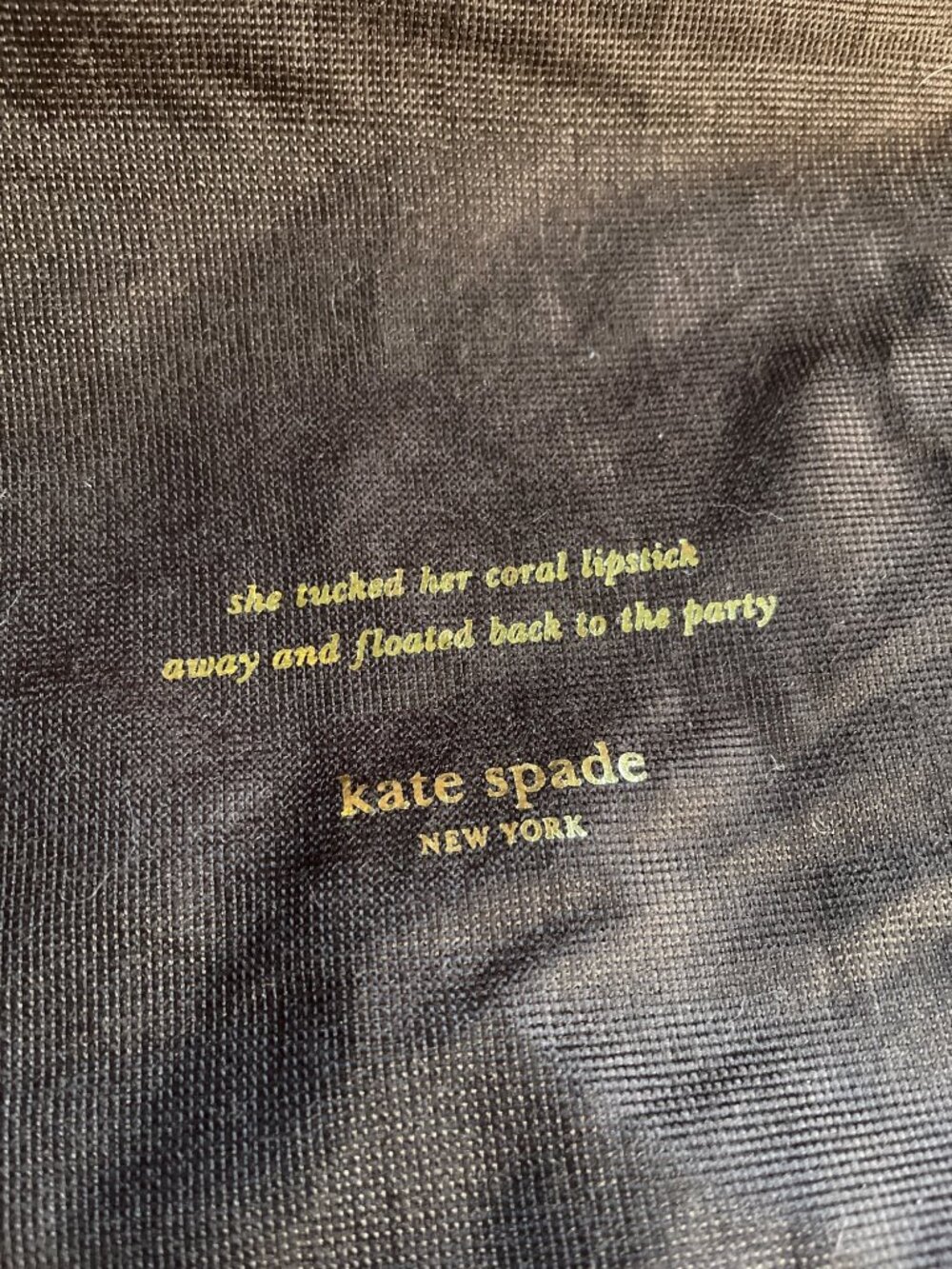 Kate Spade New York Dance Party Polka Dot Serena Baby Bag Changing Pad Dust Bag - Picture 4 of 16